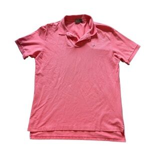 Southern Point Co. The Chevton Polo – Size Medium – Coral Pink